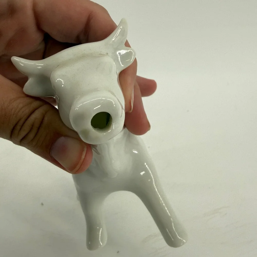 Cow Creamer‎ Pitcher Unisex OS White Ceramic Farmhouse Kitchen Decor